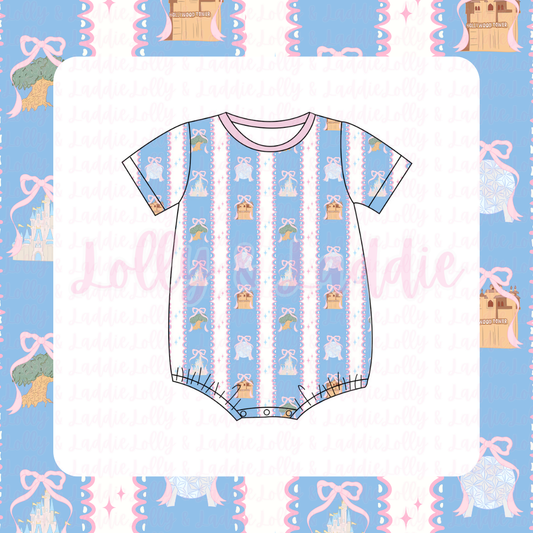 Park Hopper - T-Shirt Romper (READY-TO-SHIP)