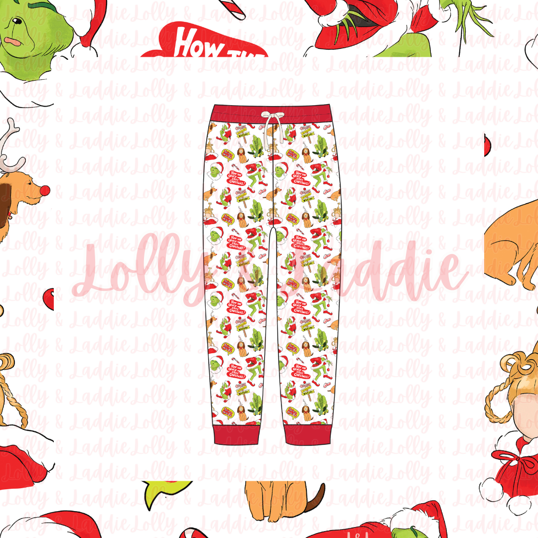 You’re A Mean One - Adult (Jogger Pants) (PRE-ORDER)