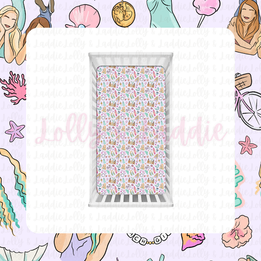 Starfish Secrets - Fitted Sheet (READY-TO-SHIP)