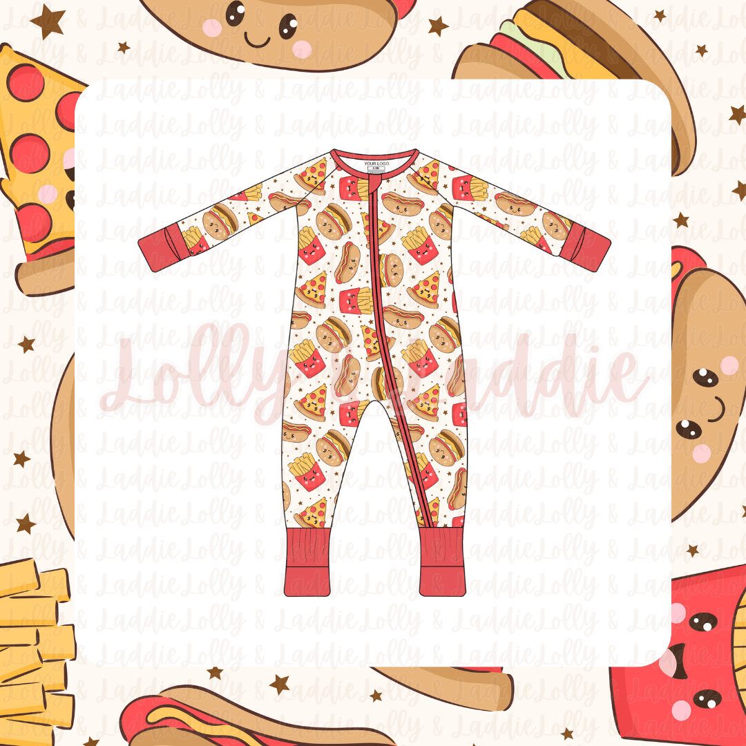 Little Foodies - Sleeper (READY-TO-SHIP)