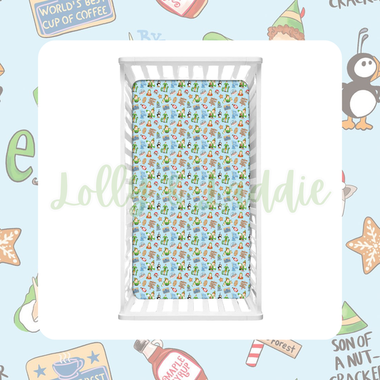 Cotton-Headed Ninny Muggins - Crib Sheet (READY-TO-SHIP)