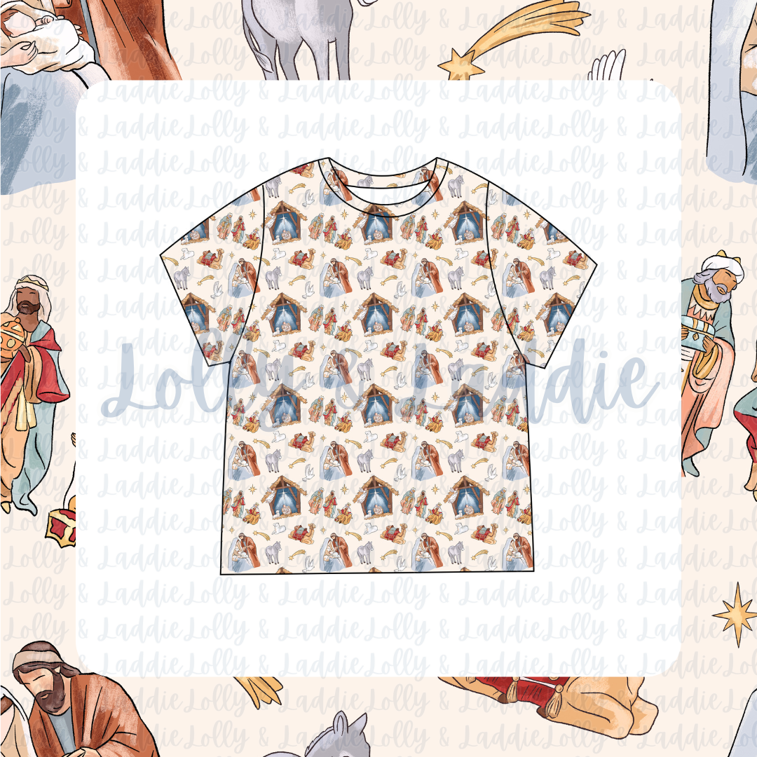 Reason For The Season - Adult (Short-Sleeve Pajama Top) (PRE-ORDER)