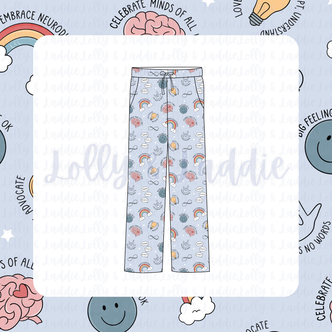 Minds Of All Kinds - Adult (Lounge Pants) (READY-TO-SHIP)