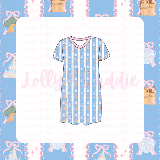 Park Hopper - Women’s Sleep Dress (READY-TO-SHIP)