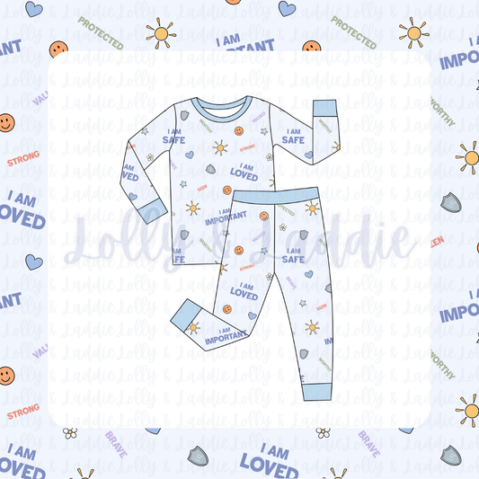 Safe & Loved - Kid (Pant Set) (READY-TO-SHIP)