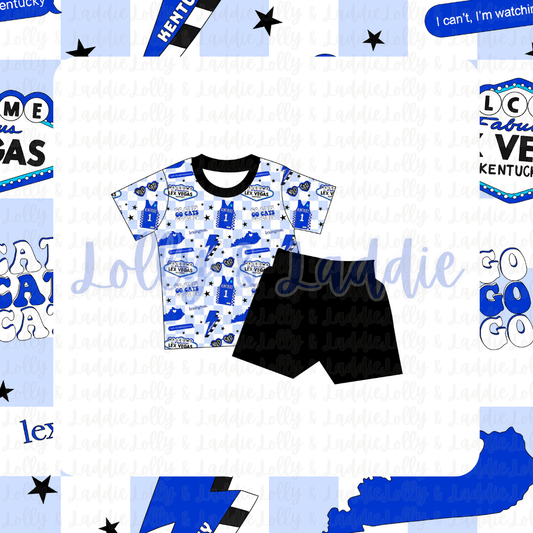 Big Blue Nation - Kid (Short Sleeve Play Set) (READY-TO-SHIP)