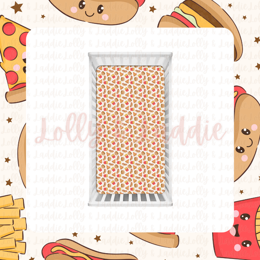 Little Foodies - Fitted Sheet (PRE-ORDER)