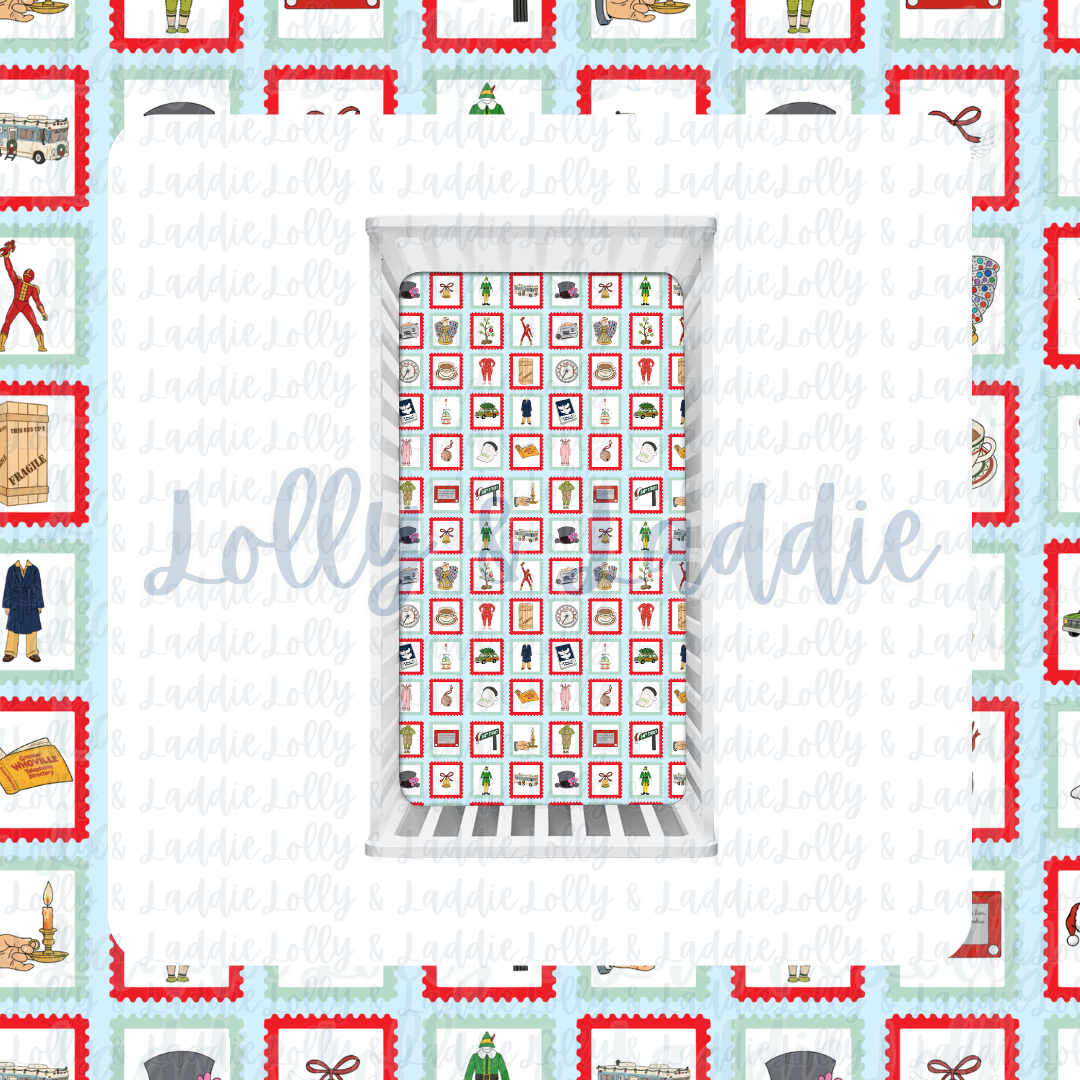 Reel Merry Christmas - Fitted Sheet (PRE-ORDER)
