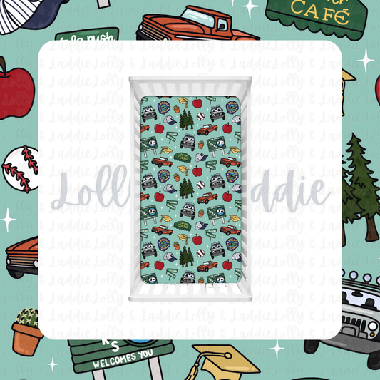 Starlit Forks - Fitted Sheet (PRE-ORDER)