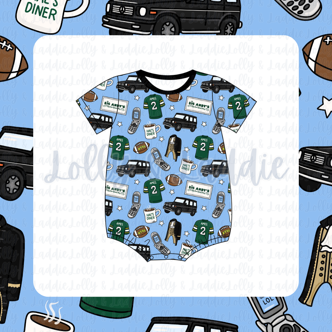 Nomad 609 - T-Shirt Romper (READY-TO-SHIP)