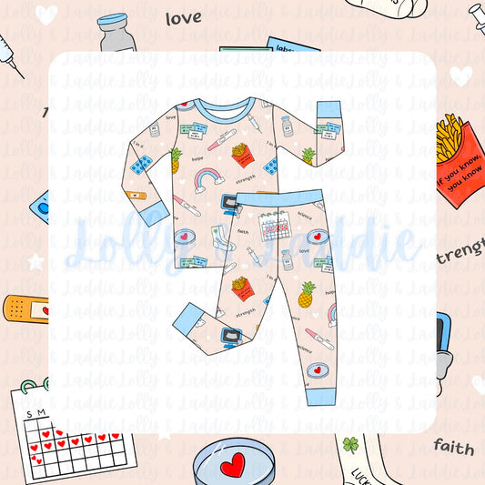 Worth The Wait - Kid (Pant Set) (READY-TO-SHIP)