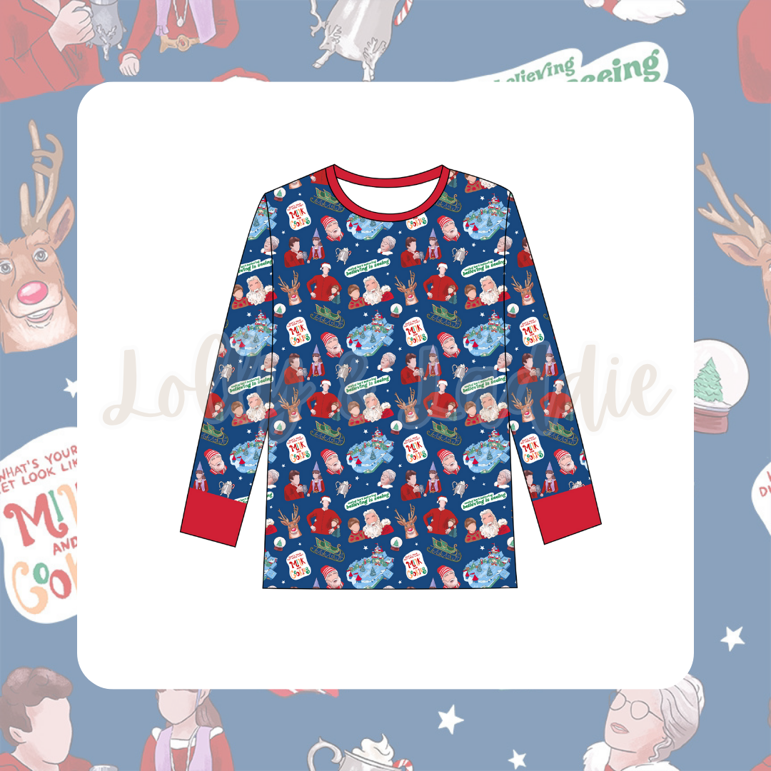 Believing Is Seeing - Adult (Pajama Top) (READY-TO-SHIP)