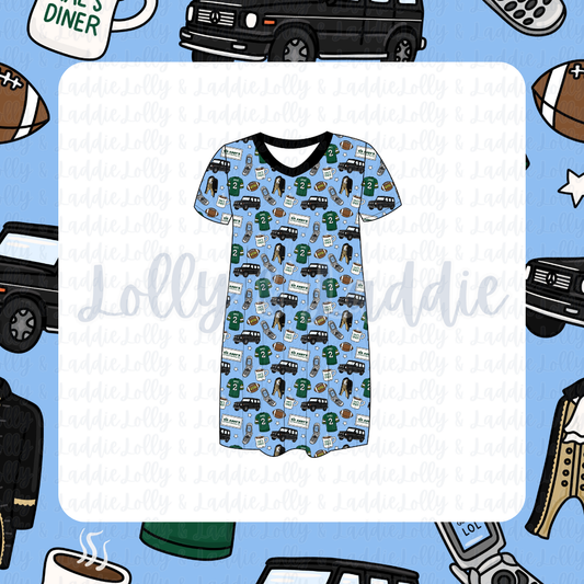 Nomad 609 - Women’s Sleep Dress (READY-TO-SHIP)