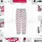Crimson & Cozy- Adult (Jogger Pants) (READY-TO-SHIP)