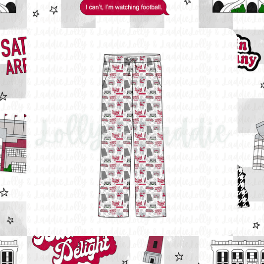 Crimson & Cozy - Adult (Lounge Pants) (READY-TO-SHIP)