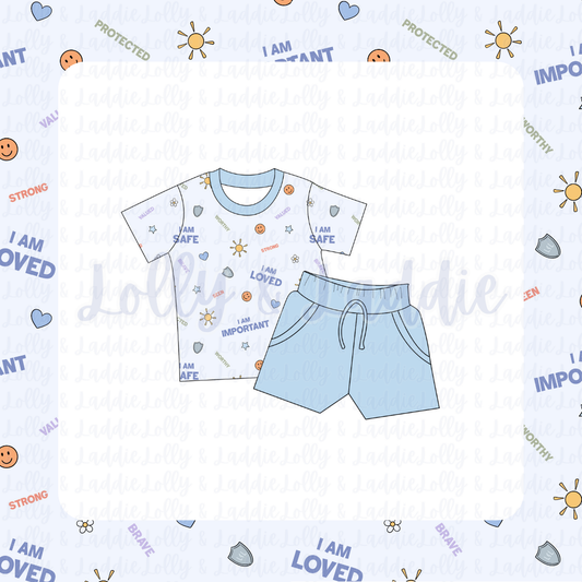 Safe & Loved - Kid (Short Sleeve Play Set) (READY-TO-SHIP)