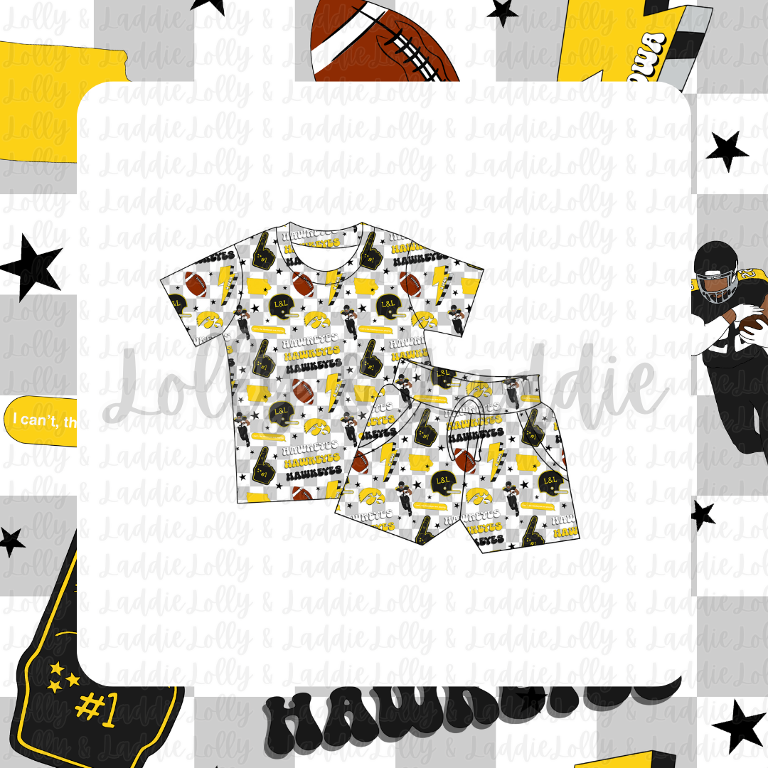 Prairie Gold Wave - Kid (Short Sleeve Play Set) (READY-TO-SHIP)