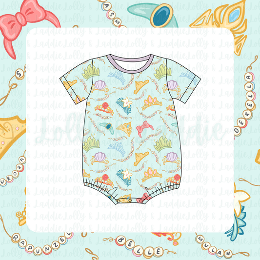 Once Upon A Crown - T-Shirt Romper (READY-TO-SHIP)
