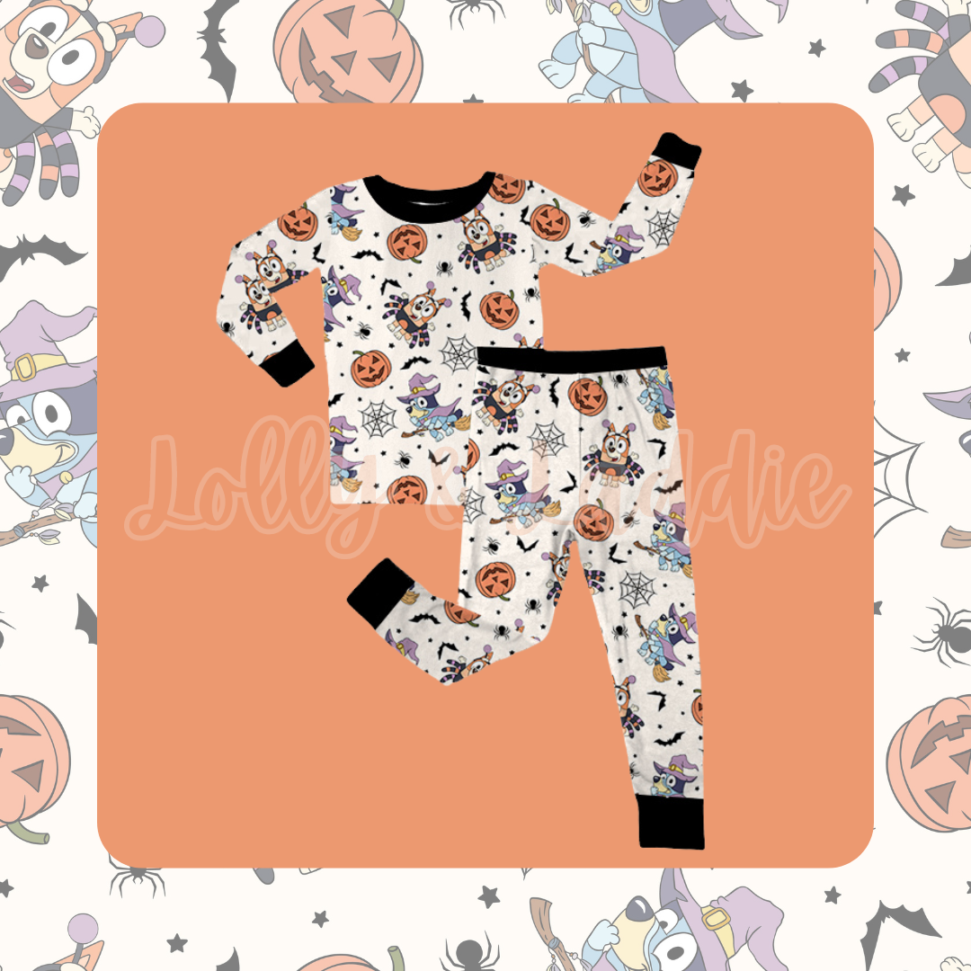 Happy Heelerween - Kid Pant Set (OLD MANUFACTURER/FINAL SALE)