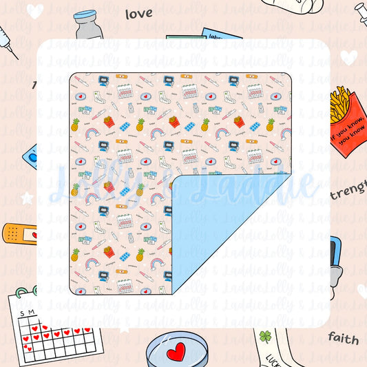 Worth The Wait - Blanket (READY-TO-SHIP)