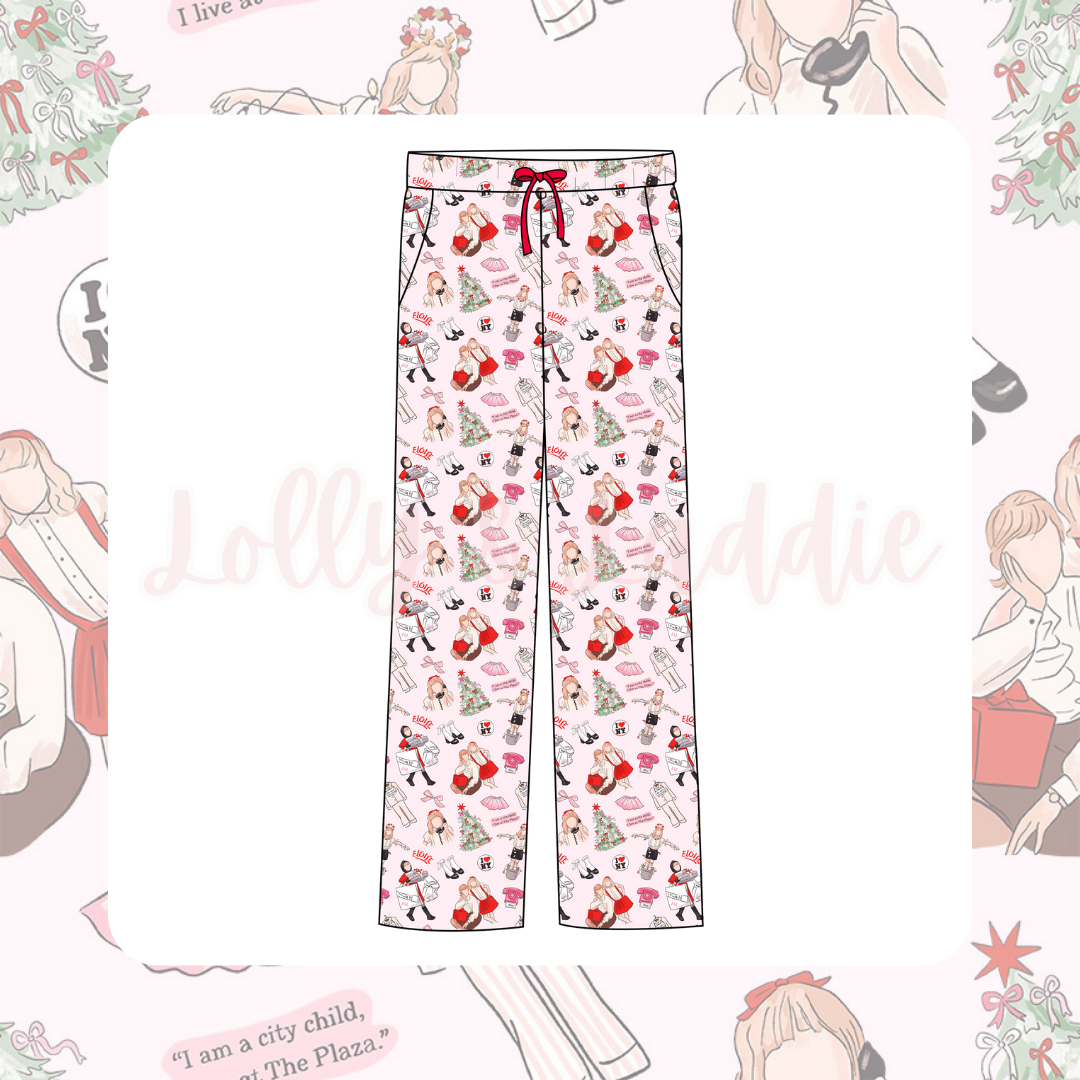 Christmas At The Plaza - Adult (Lounge Pants) (READY-TO-SHIP)
