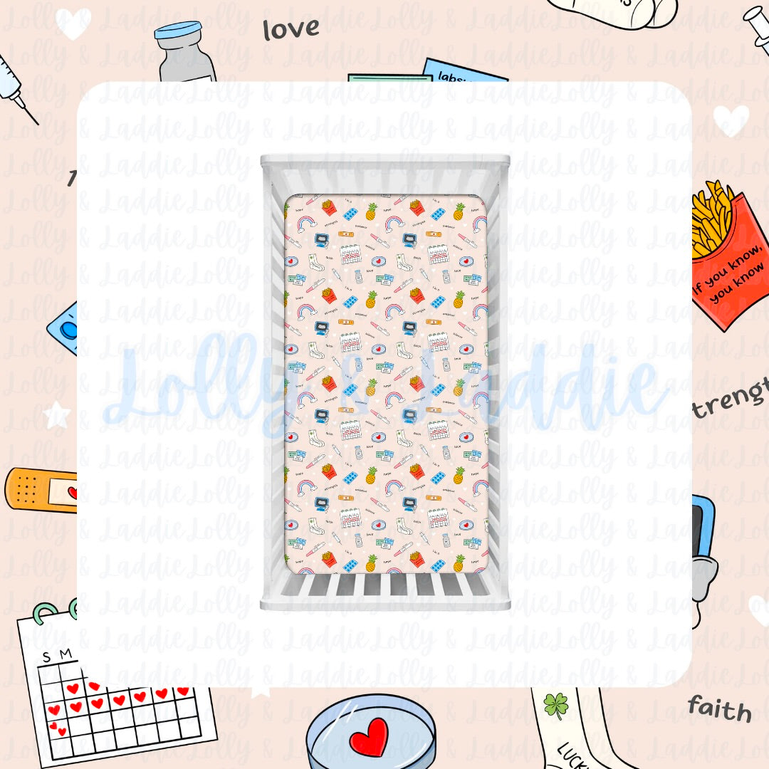 Worth The Wait - Fitted Sheet (READY-TO-SHIP)
