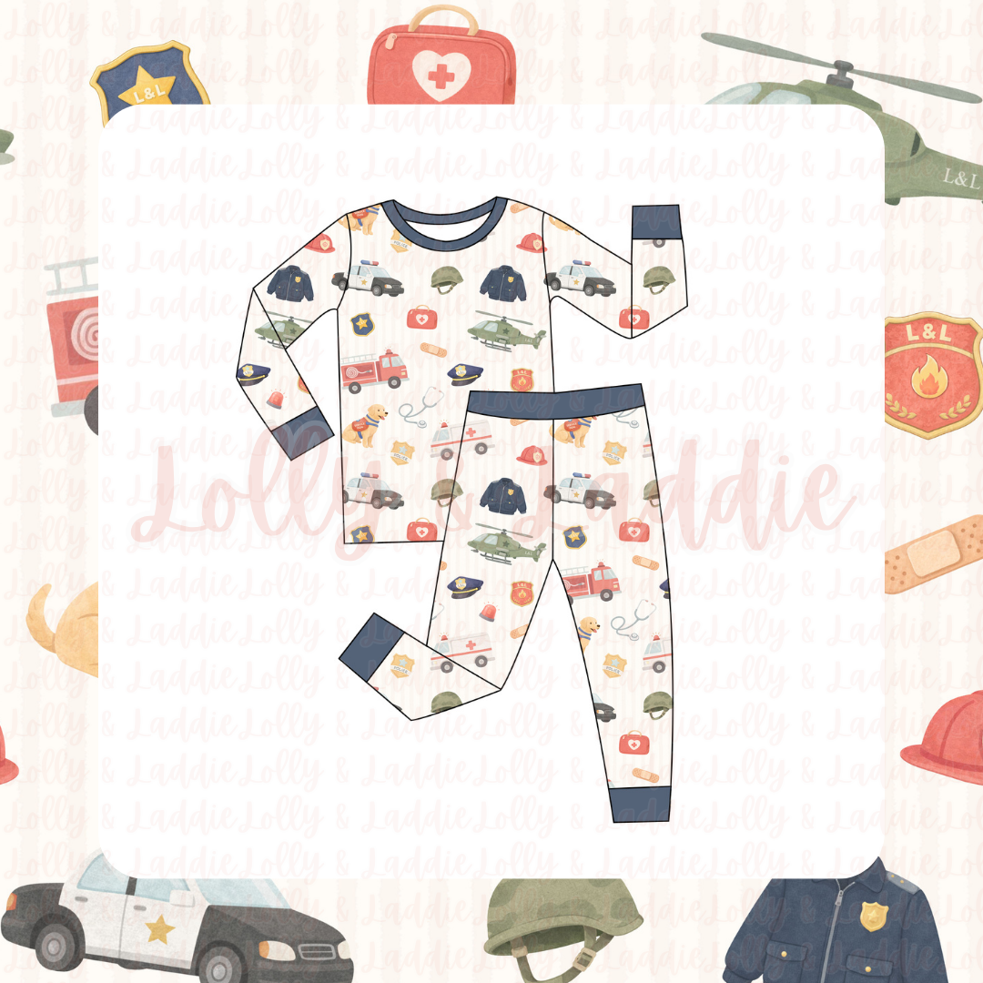 Courage Crew - Kid (Pant Set) (READY-TO-SHIP)