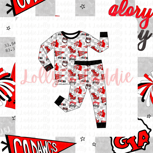 Saturday In Athens - Kid (Pant Set) (READY-TO-SHIP)