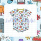 Nautical Nonsense - T-Shirt Romper (PRE-ORDER)