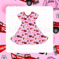 Beauty School Dropout - Short Sleeve Twirl Dress (READY-TO-SHIP)