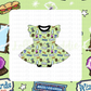 Waverly Wonders - Short Sleeve Twirl Dress with Bodysuit (READY-TO-SHIP)