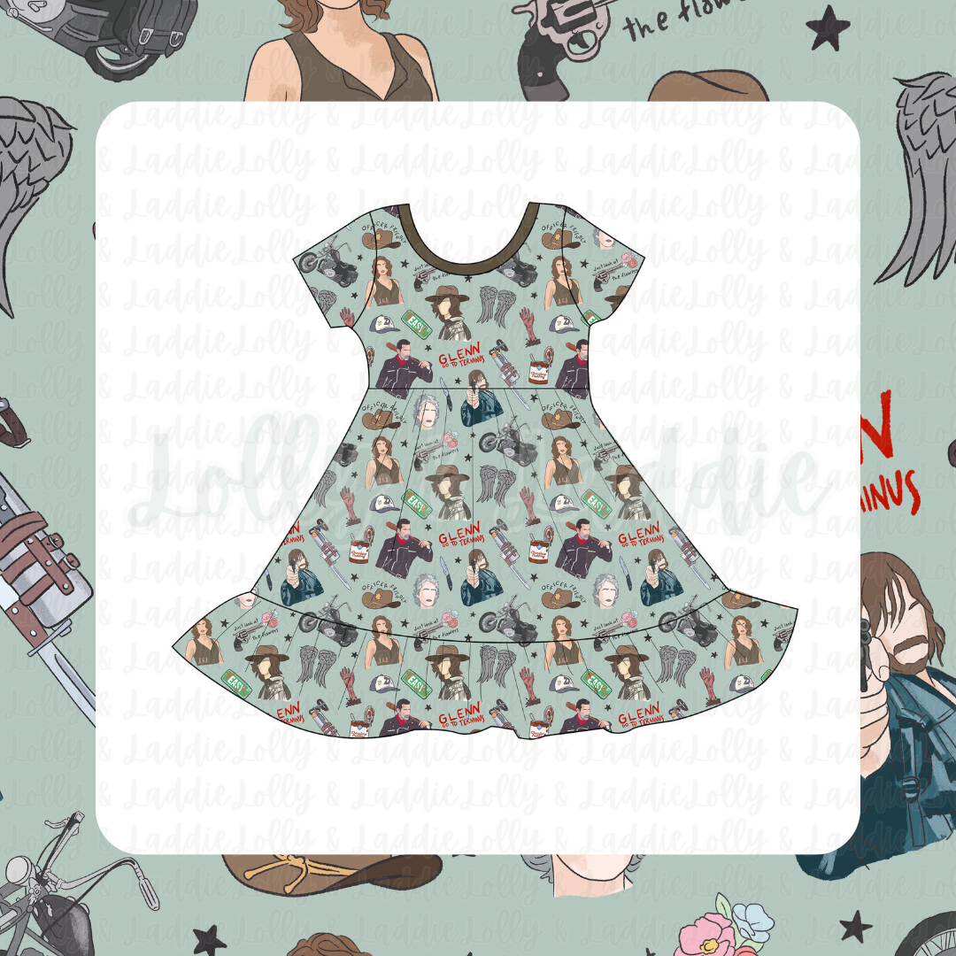 Dream Walkers - Twirl Dress (READY-TO-SHIP)