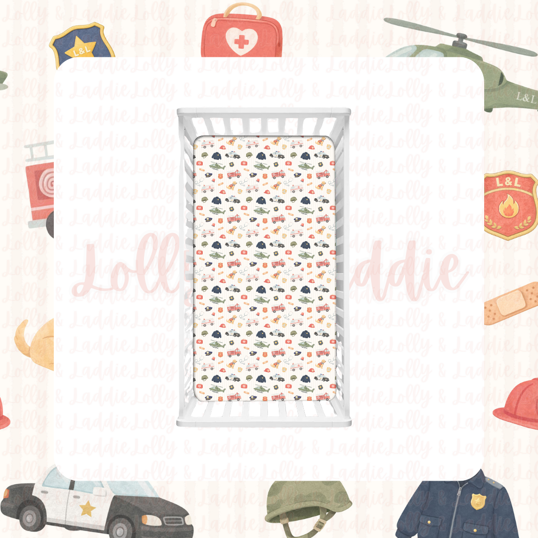 Courage Crew - Fitted Sheet (READY-TO-SHIP)