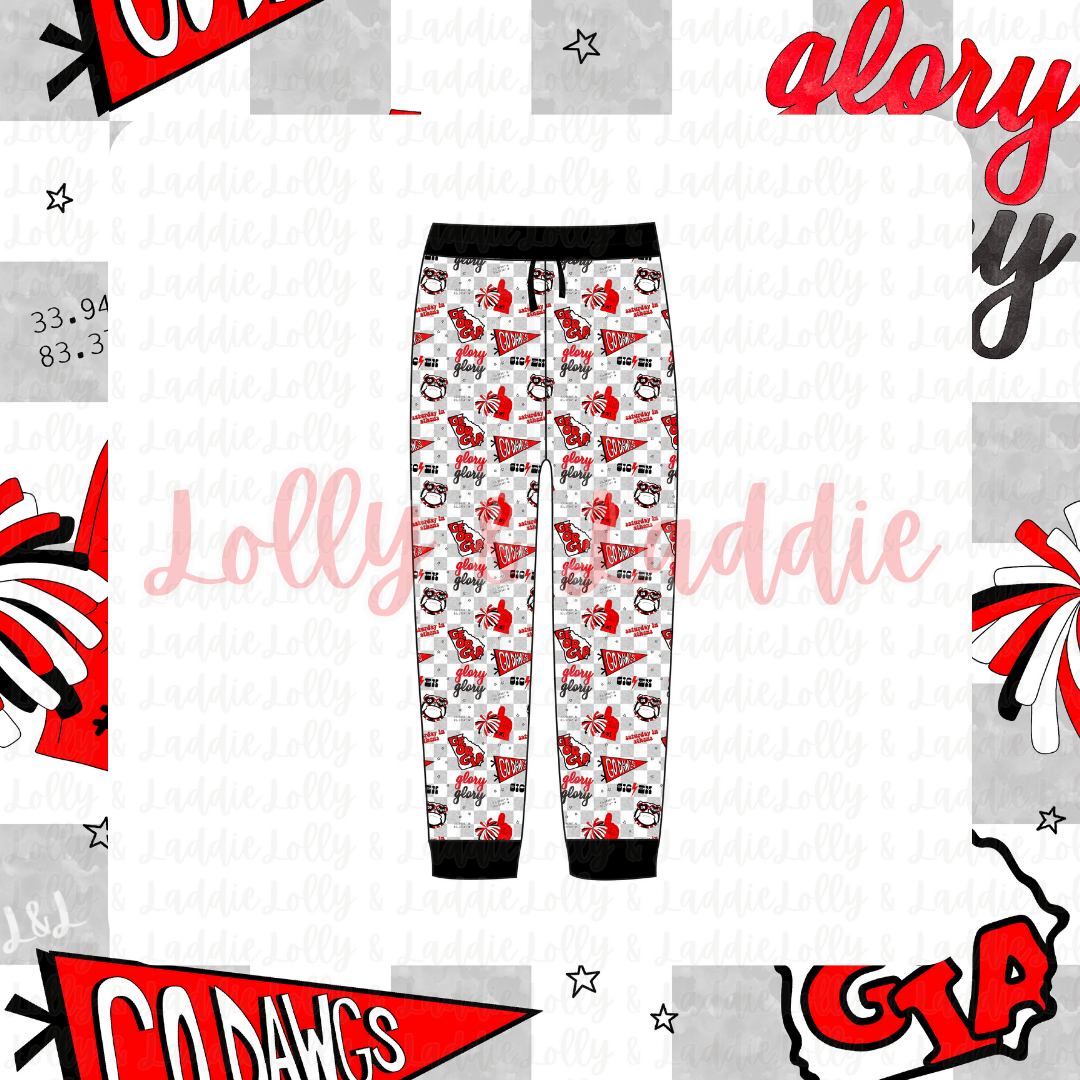 Saturday In Athens - Adult (Jogger Pants) (READY-TO-SHIP)