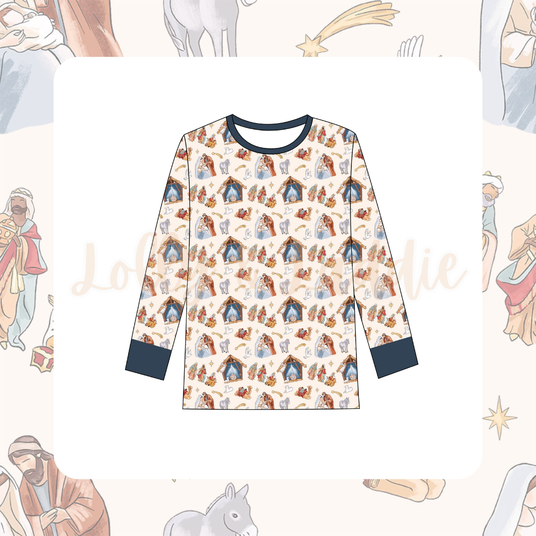 Reason For The Season - Adult (Pajama Top) (READY-TO-SHIP)