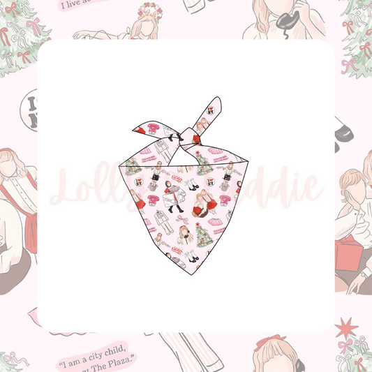 Christmas At The Plaza - Pet Bandana (PRE-ORDER)