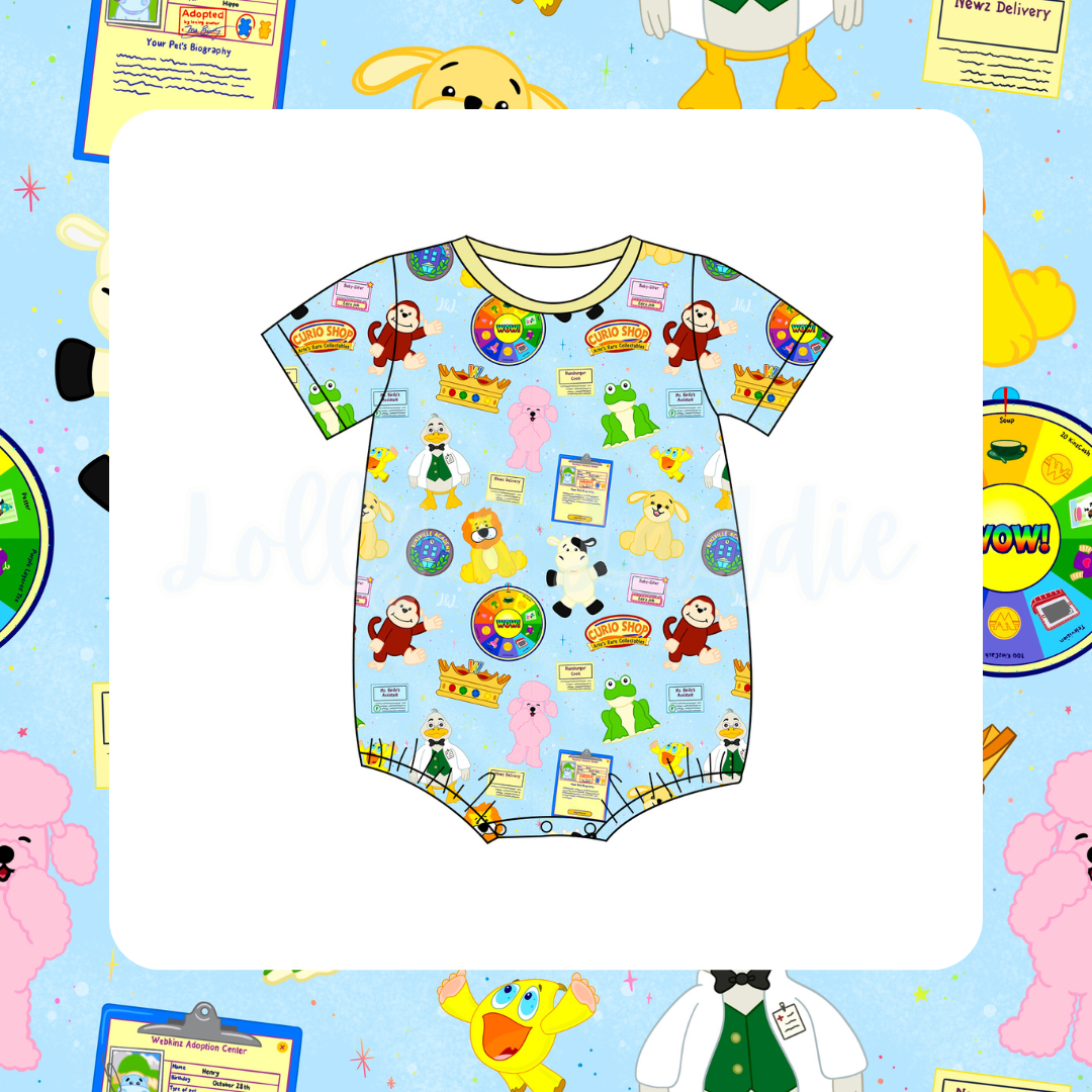 Sleepy Kinz - T-Shirt Romper (READY-TO-SHIP)