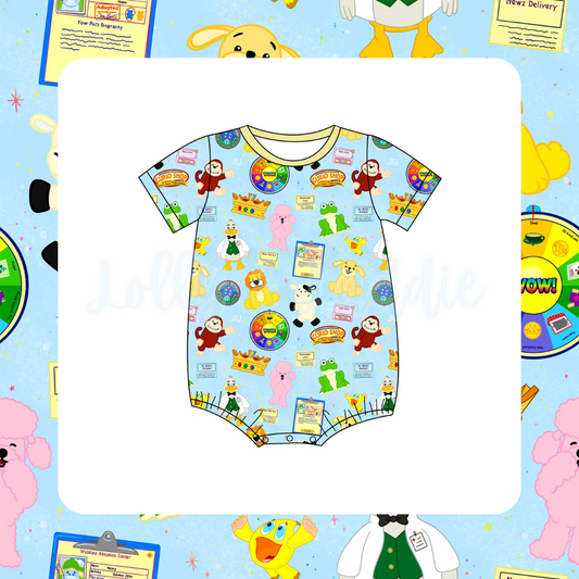 Sleepy Kinz - T-Shirt Romper (READY-TO-SHIP)