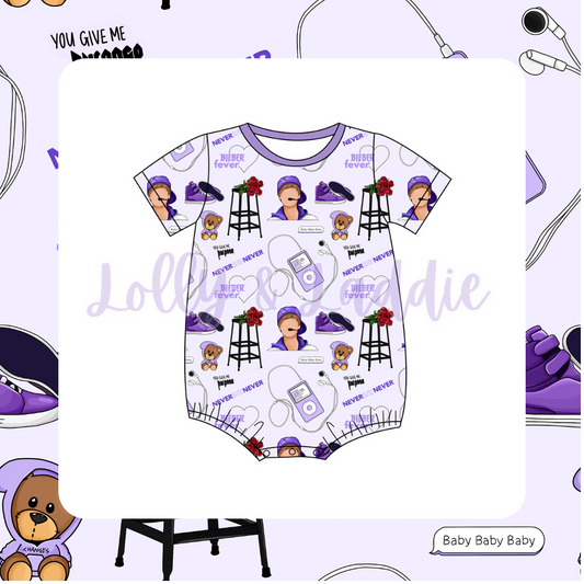 One Less Lonely Girl - T-Shirt Romper (READY-TO-SHIP)