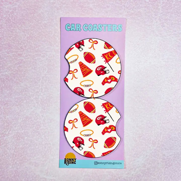 KC Era - Car Coasters (READY-TO-SHIP)