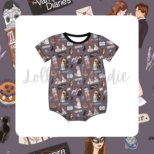 Hello Brother - T-Shirt Romper (READY-TO-SHIP)