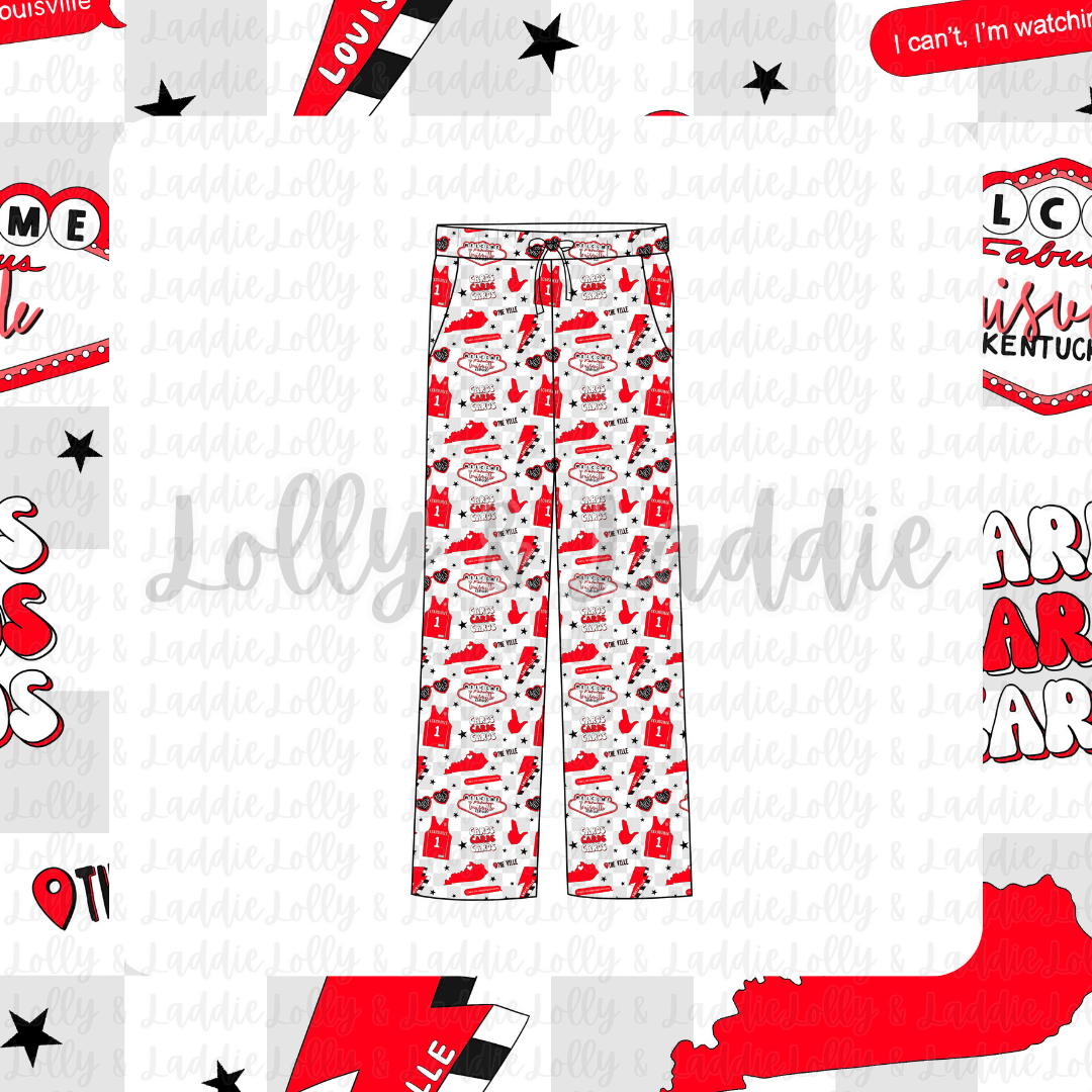 River City Red - Adult (Lounge Pants) (READY-TO-SHIP)
