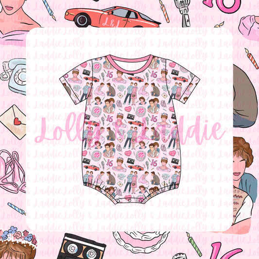 Make A Wish - T-Shirt Romper (READY-TO-SHIP)