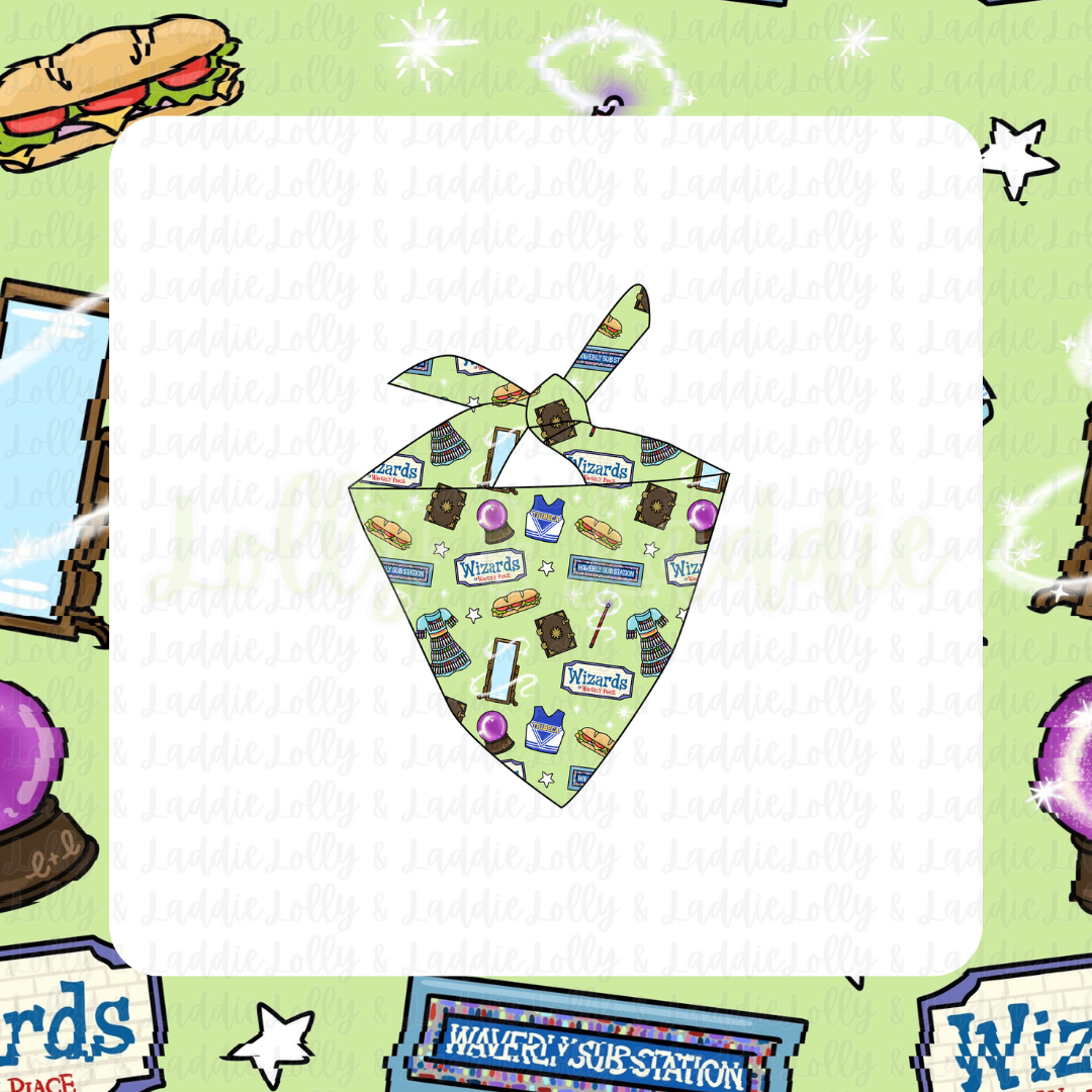 Waverly Wonders - Pet Bandana (READY-TO-SHIP)