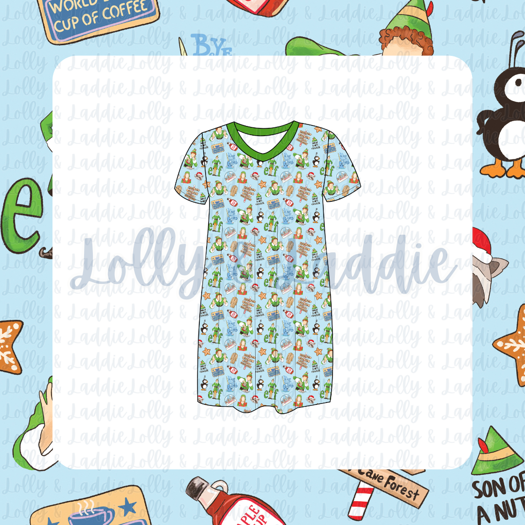 Cotton-Headed Ninny Muggins - Women’s Sleep Dress (PRE-ORDER)