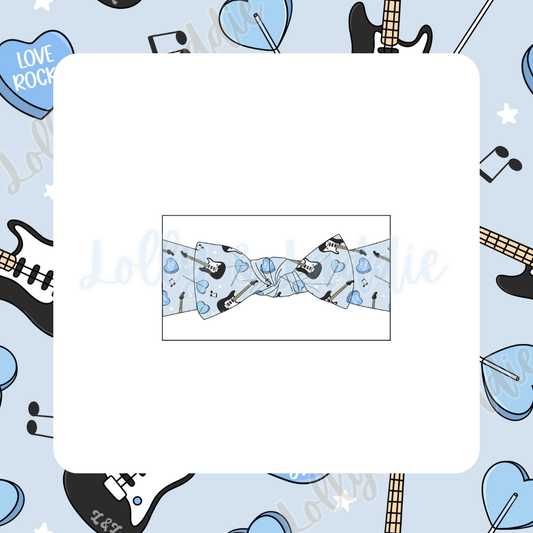 Love Rocks - Baby Headband (READY-TO-SHIP)