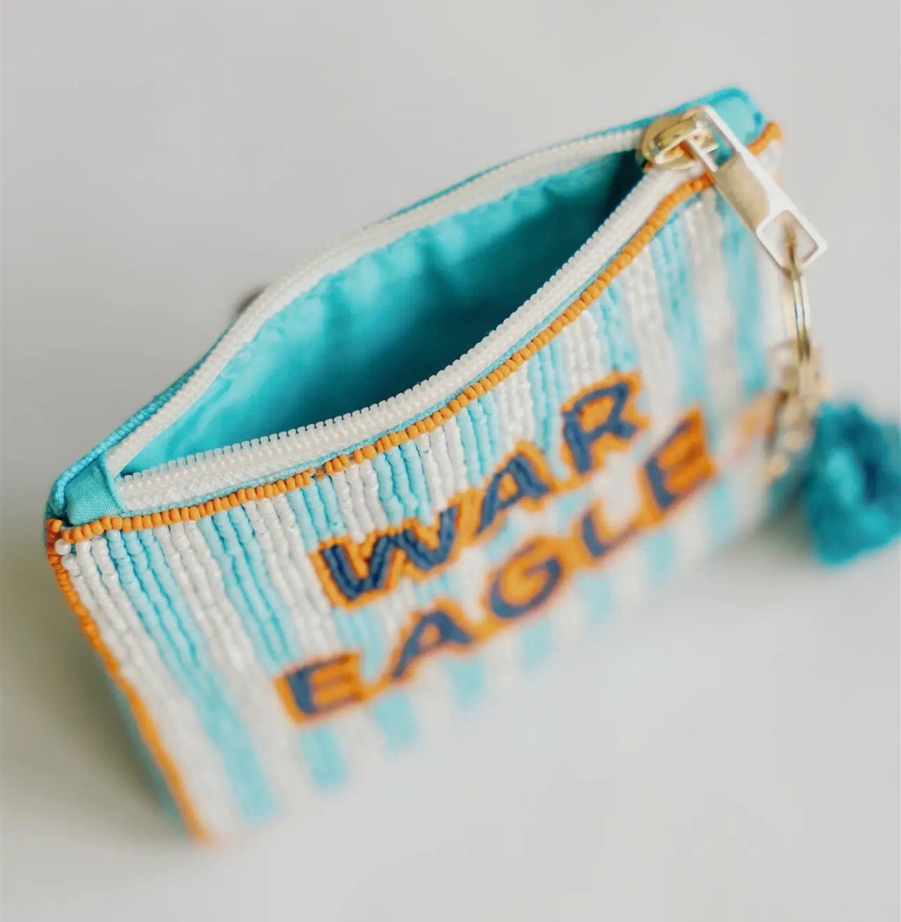 Beaded Coin Purse - Auburn University