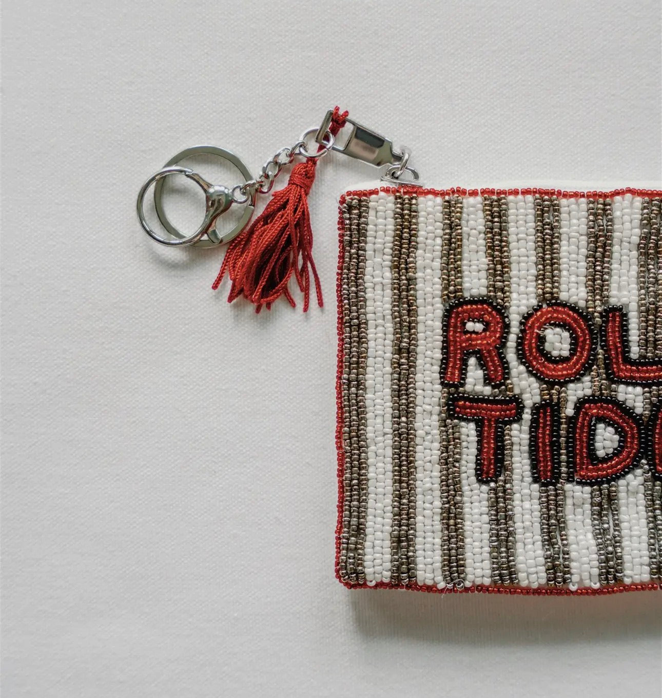 Beaded Coin Purse - University of Alabama