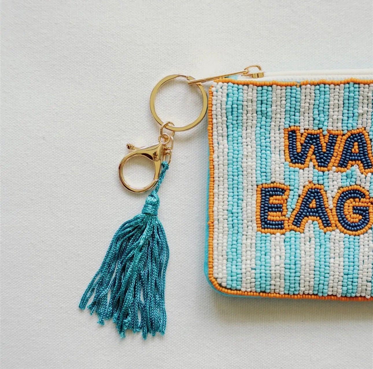 Beaded Coin Purse - Auburn University