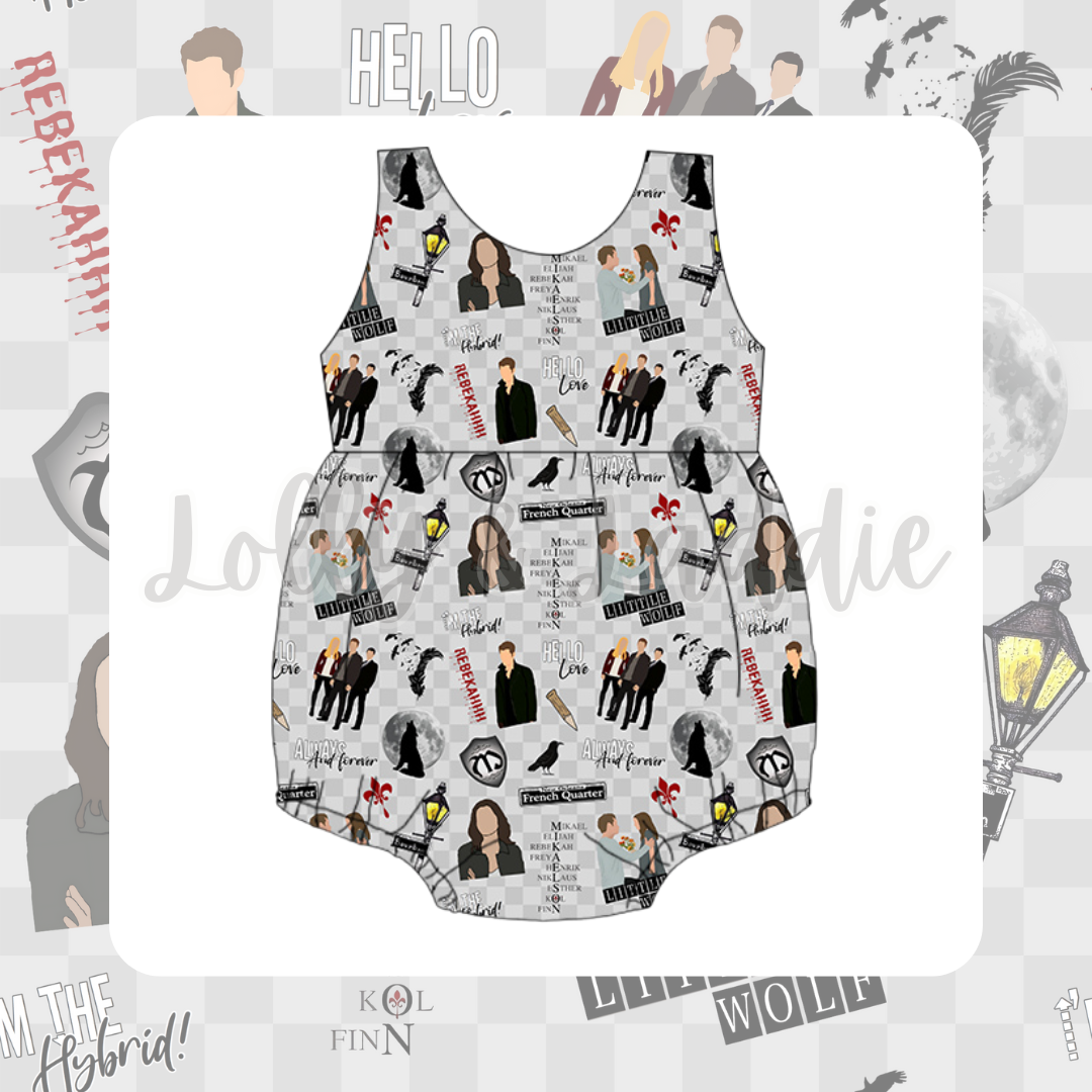 Always & Forever - 2T Tank Bubble Romper (OLD MANUFACTURER/FINAL SALE)